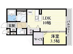 コートハウスアージュ 2階/-