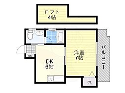 長居大発マンション 6階/-