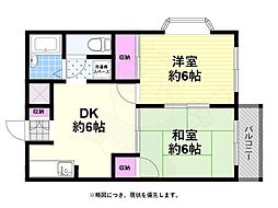 リバティー北花田 1階/-