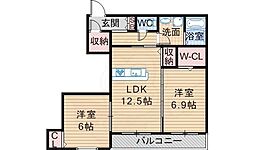 シャーメゾンリヴィエール 1階