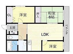 サンライフ上住吉 2階