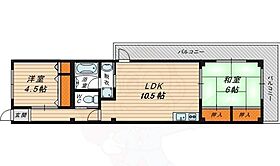 奥村第2マンション  ｜ 大阪府大阪市都島区都島本通３丁目（賃貸マンション2LDK・1階・62.23㎡） その2