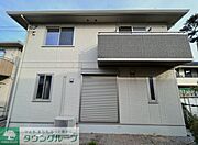 建物外観：1階防犯シャッター