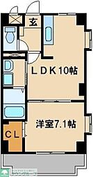カーサヴェンティ 1LDKの間取図画像