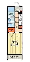 クレイノTHouse浦和 1Kの間取図画像