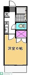 コンフォートマンション下町 1Kの間取図画像