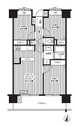 スターフィールド浦和常盤 3LDKの間取図画像