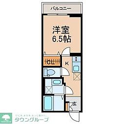間取図画像 1K
