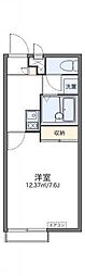レオパレスDEDO 1Kの間取図画像