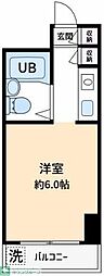 ウィンド津田沼 ワンルームの間取図画像