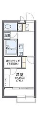 レオパレスコージー幕張 1Kの間取図画像