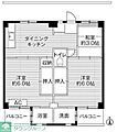 ビレッジハウス勝田3号棟3階6.3万円