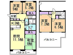 間取図画像 5LDK