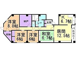 間取図画像 5LDK