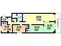 あずみビル 4LDKの間取図画像