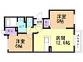 ソレイユ西町B3階7.8万円