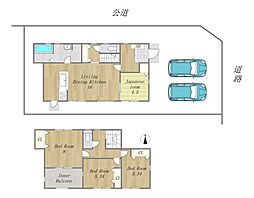 新築戸建 総社市岡谷　山手小学校・総社東中学校エリア