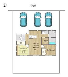 中古戸建　総社市駅南1丁目　常盤小学校・総社西中学校エリア