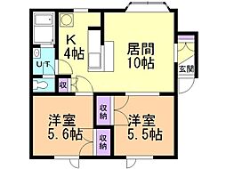 ユートピア菊水壱番街C棟 1階/102