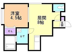エステート乃木坂 2階/105