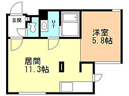 Belleza 1LDKの間取図画像
