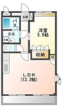 リュミエール 201 ｜ 和歌山県和歌山市西田井（賃貸アパート1LDK・2階・45.60㎡） その2