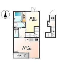 サンコート砂山 202 ｜ 和歌山県和歌山市砂山南２丁目（賃貸アパート1LDK・2階・41.00㎡） その2