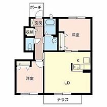 シャーメゾンロイヤルヒルズII 106 ｜ 和歌山県和歌山市神前（賃貸アパート2LDK・1階・58.50㎡） その2