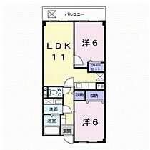 レフィナード吹上 205 ｜ 和歌山県和歌山市小松原６丁目1-17（賃貸マンション2LDK・2階・58.50㎡） その2