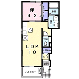 レジデンス・リオＢ 1階