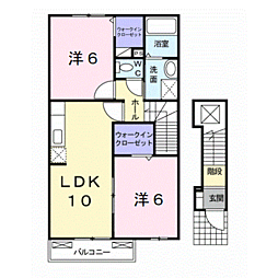 ウェル・パレス　II 2階
