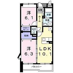 リヴェール栄谷 3階