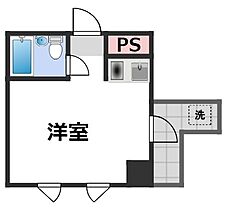 南黒門マンション  ｜ 大阪府大阪市中央区日本橋2丁目13-13（賃貸マンション1R・4階・16.08㎡） その2