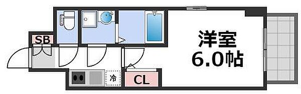 エスリード大阪城テラス ｜大阪府大阪市東成区玉津1丁目(賃貸マンション1K・12階・20.52㎡)の写真 その2