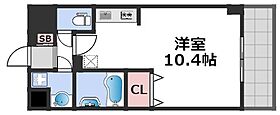 オズレジデンス尼崎  ｜ 兵庫県尼崎市西本町8丁目348-7（賃貸マンション1R・4階・27.65㎡） その2