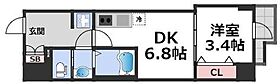 Dimora靭公園  ｜ 大阪府大阪市西区京町堀2丁目1-22（賃貸マンション1DK・2階・29.80㎡） その2