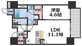 casa felice  ｜ 大阪府大阪市生野区鶴橋1丁目5-21（賃貸マンション1LDK・5階・41.08㎡） その2