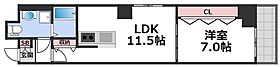 オブリオポルタ上町台  ｜ 大阪府大阪市天王寺区上汐3丁目5-18（賃貸マンション1LDK・8階・40.45㎡） その2