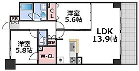 レジディア玉造  ｜ 大阪府大阪市東成区玉津1丁目4-21（賃貸マンション2LDK・5階・68.65㎡） その2