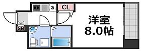 SERENiTE北浜  ｜ 大阪府大阪市中央区東高麗橋2-33（賃貸マンション1K・15階・23.88㎡） その2