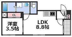 ハーモニーテラス小路IV  ｜ 大阪府大阪市生野区小路1丁目17-14（賃貸アパート1LDK・2階・30.35㎡） その2