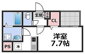 ハーモニーテラス生野西  ｜ 大阪府大阪市生野区生野西1丁目7-27（賃貸アパート1R・1階・20.51㎡） その2