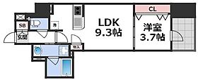 RJRプレシア南堀江  ｜ 大阪府大阪市西区南堀江2丁目5-7（賃貸マンション1LDK・2階・34.10㎡） その2