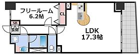 セレッソコート上本町EAST  ｜ 大阪府大阪市天王寺区東上町3-17（賃貸マンション1LDK・5階・51.44㎡） その2