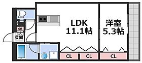 estageo北田辺  ｜ 大阪府大阪市東住吉区駒川1丁目（賃貸マンション1LDK・5階・40.08㎡） その2