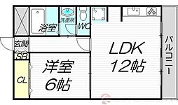 サンフラッツ新大阪本館 5階/-