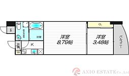 URBAN FLATS江坂 8階/-