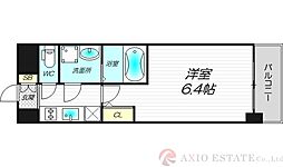 東三国Noah 1Kの間取図画像