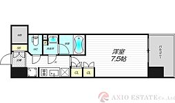 COMFORIALIV新大阪Q 1Kの間取図画像
