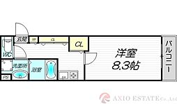 SURFISLANDMONALISA 1Kの間取図画像